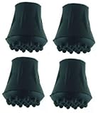 TM024 TOOLMAN® 3/4" Rubber Walking Stick Ferrule - 4 Pack