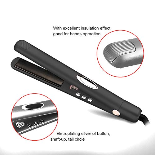 DYN 3D Negative Ion Infrared Hair Straightener Suitable For Business Travel  Travel  Family 110V-220V Pink