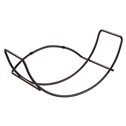InterDesign 69121EU Classico Wandmontierter Handtuchhalter für das Bad, Edelstahl, bronze, 34.8 x 17.6 x 15.1 cm