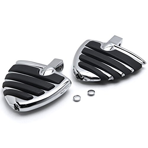 Rider Rear Passenger Footrests Foot Pegs Motor Foot Rests 2PCS Fit For Triumph America 2010 2011 2012 2013