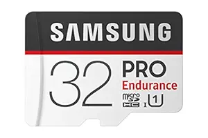 Samsung PRO Endurance 32GB Micro SDHC Card with Adapter - 100MB/s U1 (MB-MJ32GA/AM)