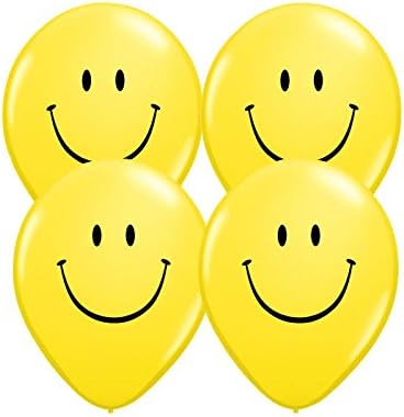 Balloons 18 x 12 Smiley Face Parties Emoji All Occasions Decoration Birthday