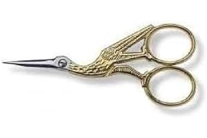 Victorinox Profi Storchen-Stickschere, Extra Scharfe Klinge, 9 cm, Rostfreier Stahl, grau