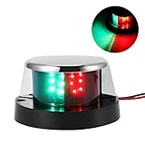 【Ampliamente uso】 Se puede utilizar como luz de proa, luz de popa o luz de marcha, lo que puede mejorar la seguridad al navegar, especialmente por la noche.