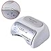 Elite99 48W Pro CCFL & LED UV Nail Dryer Professional Nail Curing Light Machine Suitable for Home or Salon Use. Works with All Leading Brand of UV LED Gel Nail Polish. 3 Timers Presets (10, 20, 30 seconds) + Removable Magnetic Tray + LCD Display