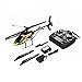 Price comparison product image CLKJCAR Yellow 2.4G Display 4CH RC Remote Control Helicopter RTF for WLtoys V912