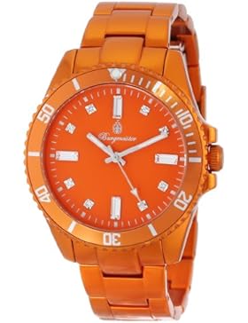 Burgmeister Armbanduhr für Damen mit Analog Anzeige, Quarz-Uhr mit Aluminium Armband - Wasserdichte Damenuhr mit...