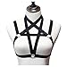 Produktbild Jelinda Damen Pentagramm Geschirre Harness Bralette BH Strappy Cage Bra (A)