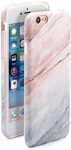 4.7" iPhone 6 6S SGSELLER™ TPU IMD Slim-Fit Ultra-Thin Anti-Scratch Shock Proof Dust Proof Anti-Finger Print Matte Case Casing (Marble - Wood)