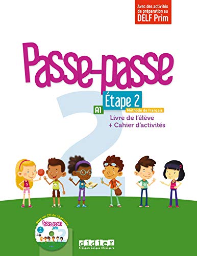 Passe - Passe niv2 - Etape 2 - Livre + Cahier + CD: Livre de lélève + Cahier dactivités