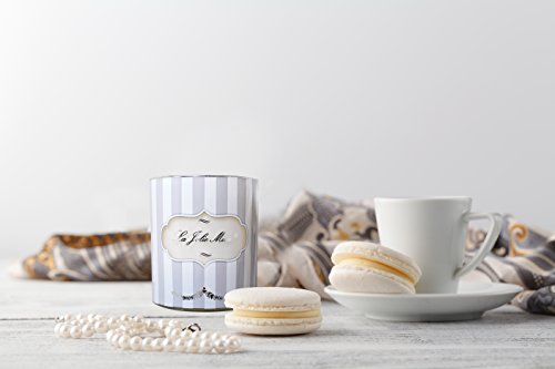 Duftkerze Jasmin Duft im Glas Sojawachs Kerze 45Std Geschenk für Mutter Mom - 2