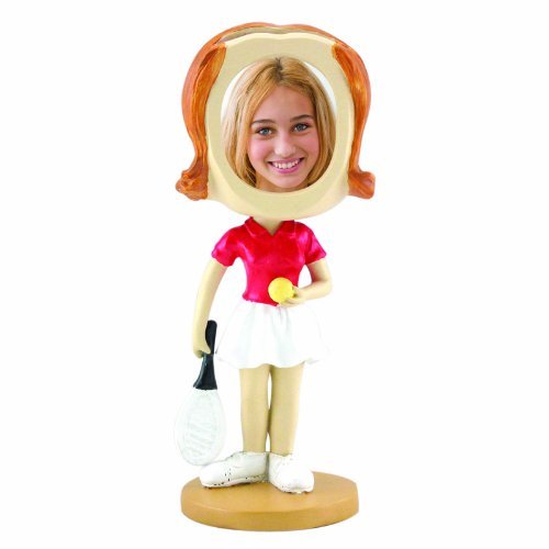 Preisvergleich Produktbild Female Tennis Player Photo Bobble Head
