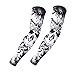 Produktbild FELICIKK Paar gefälschte temporäre weiche Tattoo Ärmel Body Art Armstrümpfe Halloween Sommer für Männer, Frauen (Color : Vanessa, Size : M)