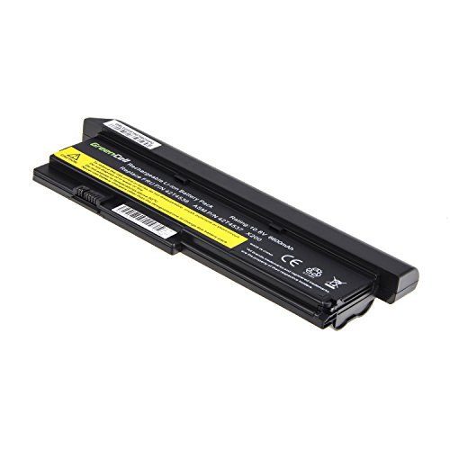 Green Cell® Extended Serie Laptop Akku für Lenovo ThinkPad X201 3712 (9 Zellen 6600mAh 10.8V Schwarz) - 3
