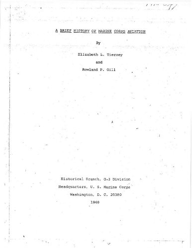 A Brief History of Marine Corps Aviation