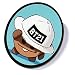 Produktbild Saicowordist Kpop GOT7 Album Gleicher Stil Handyhalterung Universal Phone Ring Schnalle Cartoon Handy Zubehör Hut Hot Geschenk für Fans(shooky)