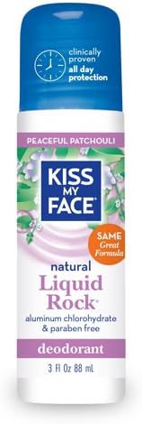 Kiss My Face Deodorant Liquid Rock Roll On Patchouli 3oz