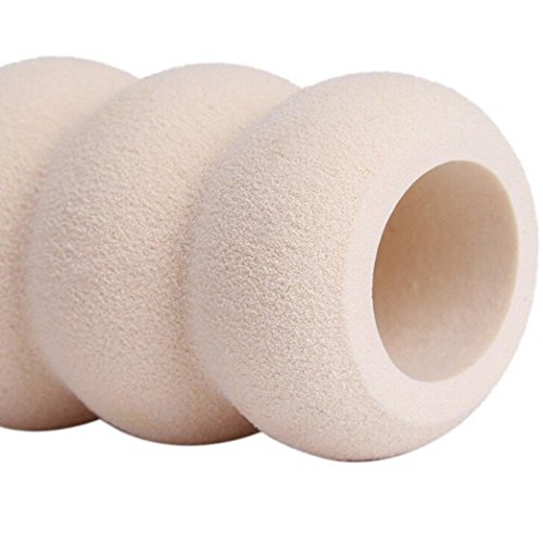 ZJchao Türgriff Stopper Schutz Puffer Schaumstoff 5 Stücke (Weiß) - 3