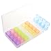Produktbild Segbeauty® Schmuck Organizer, Bunte Kleine Bead Aufbewahrungsboxen mit Deckel 28 Grids, Kunststoff Aufbewahrungsbehälter für die Schmuckherstellung, Tiny Zubehör Container Case