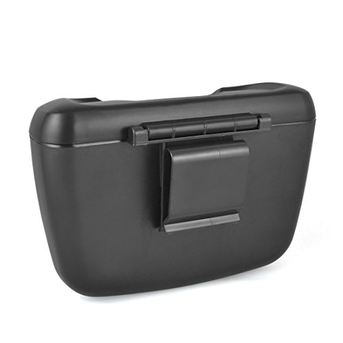 sourcingmap® Kunststoff Auto Mülleimer Müllbehälter Abfall Staub Kasten Halter mit Haken de - 2