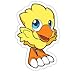 Produktbild Final Fantasy - Chocobo (Size W7 x H10.8 Centimeter) Car Motorcycle Bicycle Skateboard Laptop Luggage Vinyl Sticker Graffiti Decal Bumper Sticker