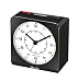 Produktbild Regent 44-860-20 Primus Funk Wecker Funkwecker Kunststoff Analog Licht Alarm schwarz