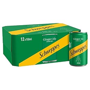 Schweppes canada Dry ginger ale Mini c 12pk 12x 150ml (5000193035143)