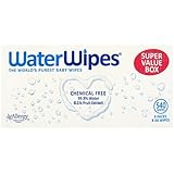 WaterWipes Sensitive Baby Wipes, Natural & Chemical-Free, 9 x 60 ( 540 Wipes)