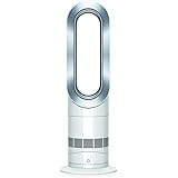 Dyson Jet Focus AM09 Hot and Cool Fan-White and Silver, 2000 W, Weiß/Silberfarben
