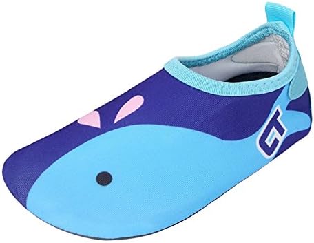 Kids Swim Water Beach Shoes Barefoot Aqua Socks Pool Surfing Water Outdoor Sports Blue