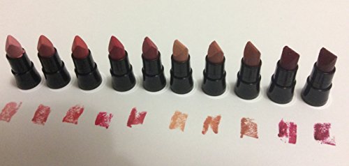 10 x AVON ASSORTED - MATTE MIX - Mini Lipstick Samples, Hen Party / Travel Size