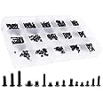 Justec 300Pcs Laptop Notebook Computer Replacement Screws Kit for Lenovo, Toshiba, Gateway, Samsung, HP, IBM, Dell, Sony, Acer, Asus, SSD Hard Disk SATA