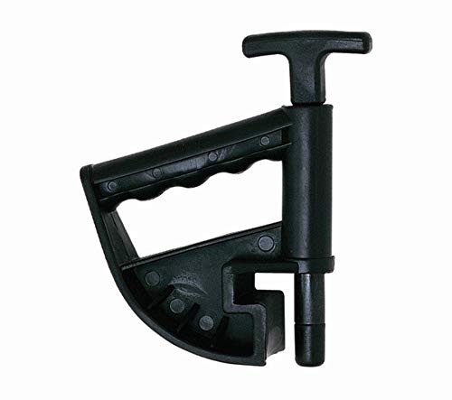 Bead pressing clamp for tyre changer, bead pressing tool, rim pressing tool