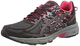 laufschuhe gelsohle Erwachsene ASICS Damen Gel-Venture 6 Laufschuhe, Schwarz (Black/Pixel Pink 001), 41.5 EU