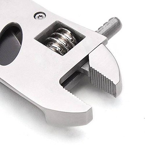 ELEGIANT 5 in 1 Multifunktionswerkzeug Wrench Schraubendreher Zange Messer Set Multi-functional Schraubenschlüssel Wrench Jaw Screwdriver Pliers Knife Tools, ideal für Leben Outdoor usw - 7