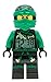 Produktbild LEGO Ninjago Sky Pirates Lloyd Kinder-Wecker mit Minifigur und Hintergrundbeleuchtung | grün/schwarz | Kunststoff | 24 cm hoch | LCD-Display | Junge/ Mädchen | offiziell
