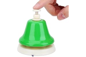 DILWE Hand Bells Set, 8 Note Percussion Musical Bells Toy Educational Percussion Musical Instruments Toys for Kids Children