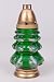 Produktbild Grablicht Weihnachtsbaum, ø 12,0 x 23,5 cm, Brenndauer ca. 45h (Grün)