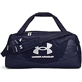 Under Armour Hombre Bolsa De Lona Undeniable 5.0 De 40 L, Midnight Navy/Metallic Silver