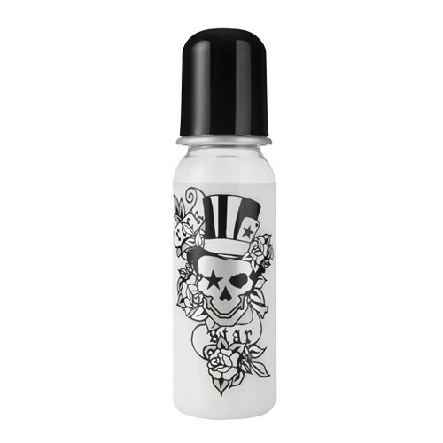 Rock Star Baby PA Fläschchen 250 ml Schwarz Tattoo