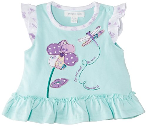 Pumpkin Patch Baby Girls 0-24M Applique Short Sleeve T-Shirt