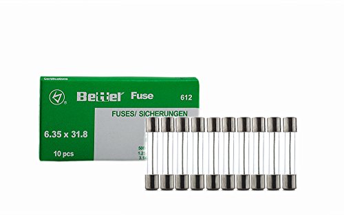 Preisvergleich Produktbild 10er Päckchen Sicherungen 8A träge 6,3x32mm