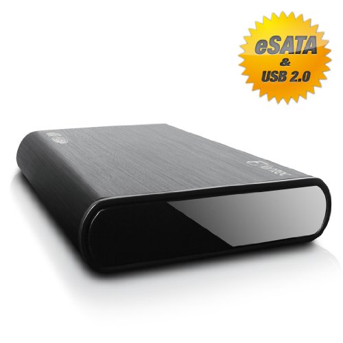 Fantec DB-ALU2e 500GB externe Festplatte (8,9 cm (3,5 Zoll), SATA, USB 2.0) schwarz - 3