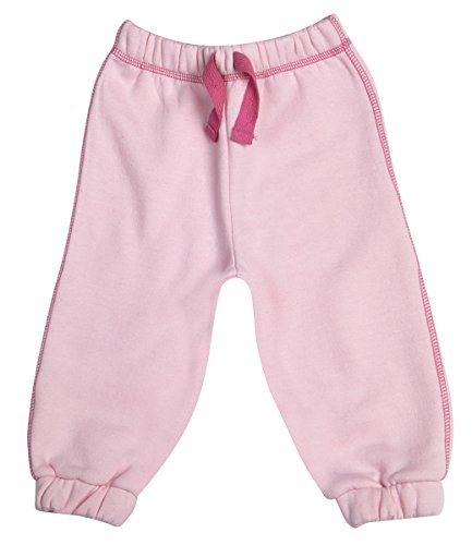 BABYTOWN Baby Girls Fleece Jog Pants Jogging Bottoms Plain Warm 6-24M