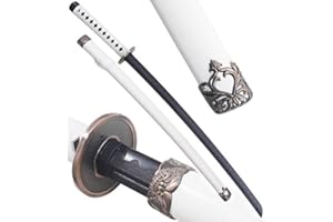 RKS Diffusion One Piece Katana Tout en Plastique Polypropylene Zoro Sabre Wado Ichimonji 105cm Epee Entrainement Combat + Fourreau