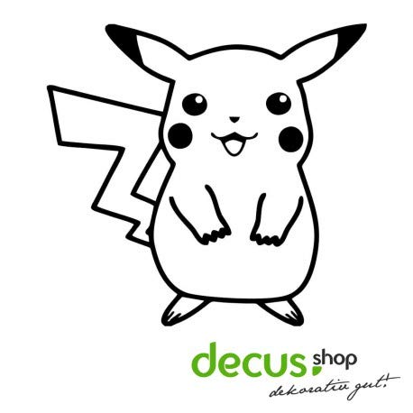 Preisvergleich Produktbild Decus Pokemon Pichachu / / Sticker OEM JDM Style Aufkleber