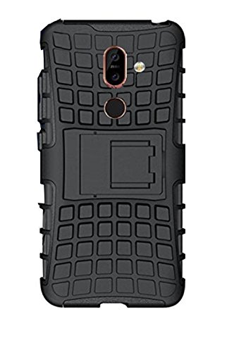 S-Hardline Tough Dual Armor Kick Stand Case Case for Nokia 7 Plus