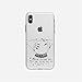 Produktbild Apple iPhone X Handyhülle von licaso für Smartphone Apple Case aus TPU mit My Magical Crystal Ball Tells Me You're Full of Sh Print Motiv Slim Design Transparent Cover Schutz Hülle Protector Soft Aufdruck Lustig Funny Druck