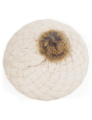 chinkyboo Cute Baby Knit Crochet Winter Beanie Hat Cap Lovely Toddler Infant Kids Girl Child Warm Headwear-Beige