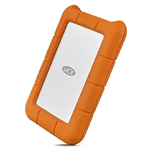 LaCie Rugged 1TB USB-C and USB 3.0 Portable Hard Drive + 1mo Adobe CC All Apps (STFR1000800)